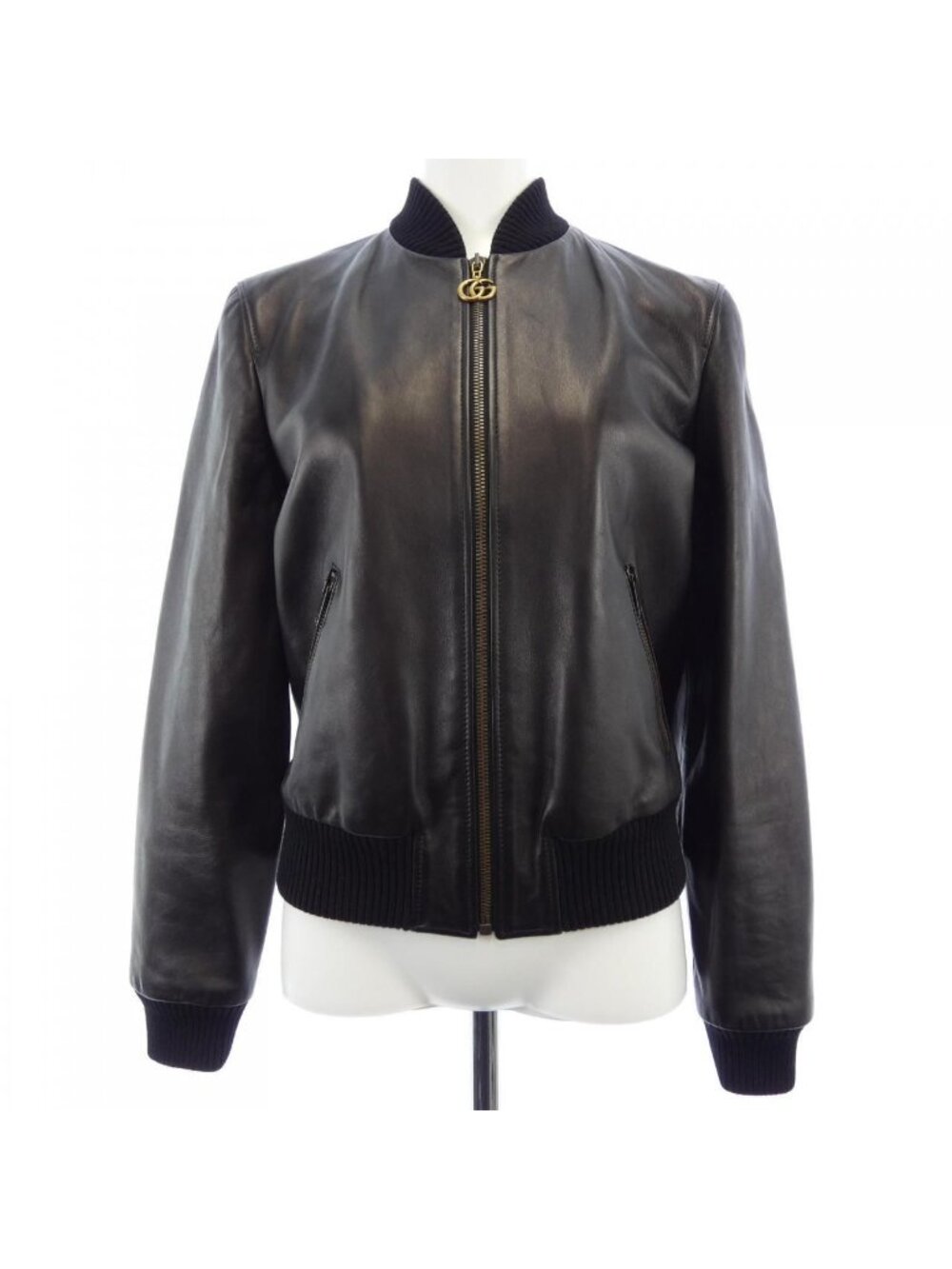 Gucci Leather Jacket Black